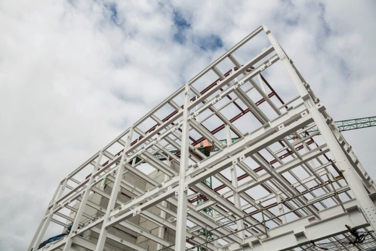 a structure of pre-engineered building