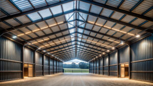 a picture of a warehouse inside