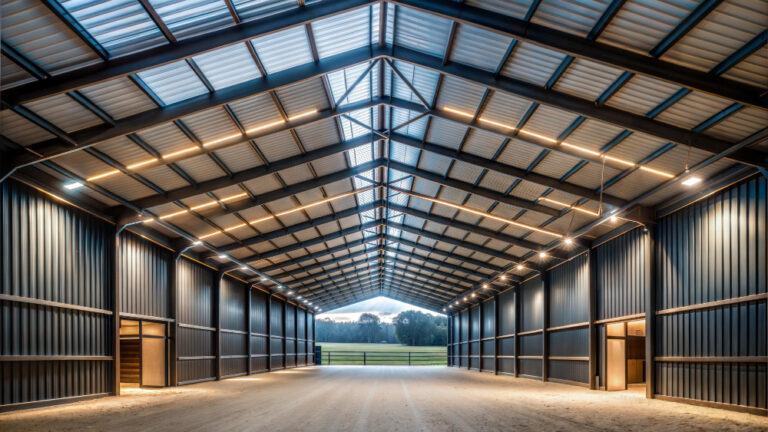 a picture of a peb warehouse inside