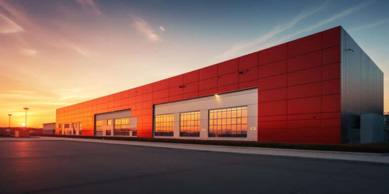 Steel warehouse